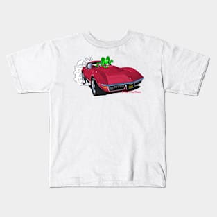 Red Sports Car Kids T-Shirt